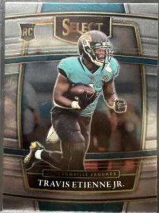 Travis Etienne Jr. #54 Football Cards 2021 Panini Select