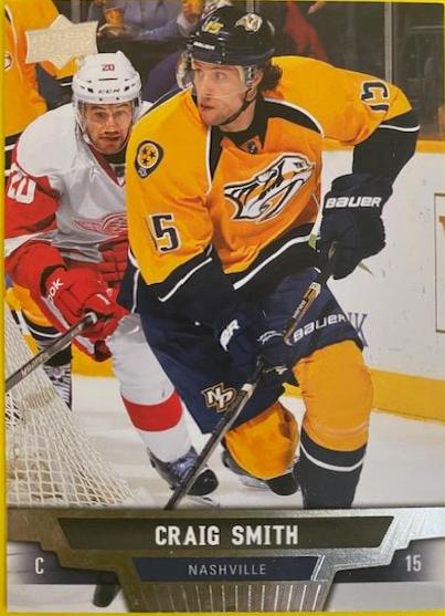 Craig Smith #110 Hockey Cards 2013 Upper Deck