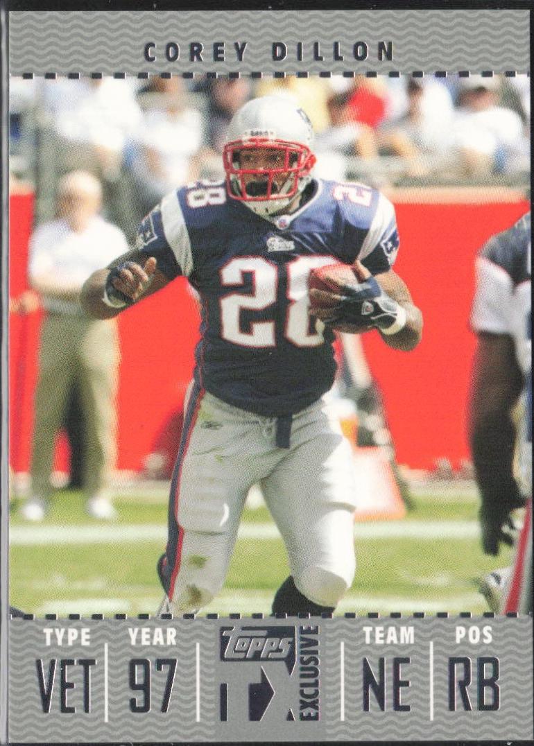 Corey Dillon [Silver] #50