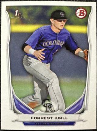 Forrest Wall #DP33 2014 Bowman Draft Picks Baseball