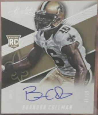 Brandon Coleman [Autograph Spectrum Silver] #188