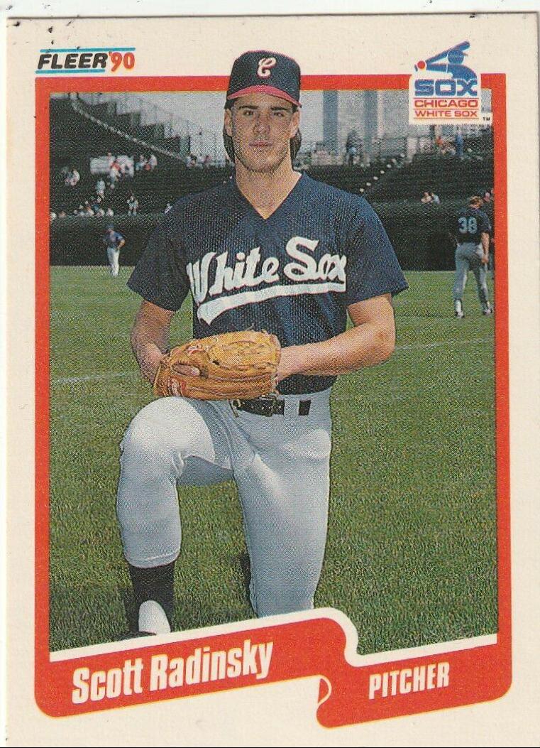 Scott Radinsky #U-86 Baseball Cards 1990 Fleer Update