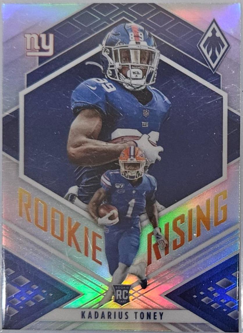 Kadarius Toney #RIS-10 Football Cards 2021 Panini Phoenix Rookie Rising