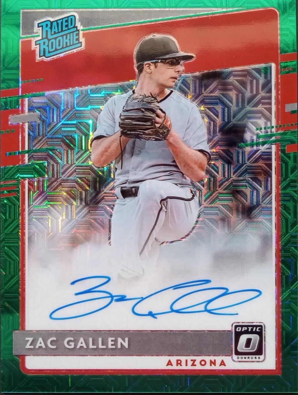 Zac Gallen [Green Mojo] #RRS-ZG