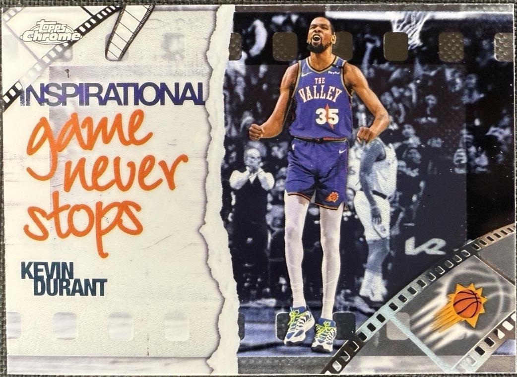 Kevin Durant #IP-4 Prices | 2025 Topps Chrome Inspirational