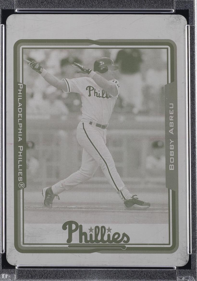 Bobby Abreu [Printing Plate] #194