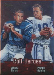Johnny Unitas / Peyton Manning