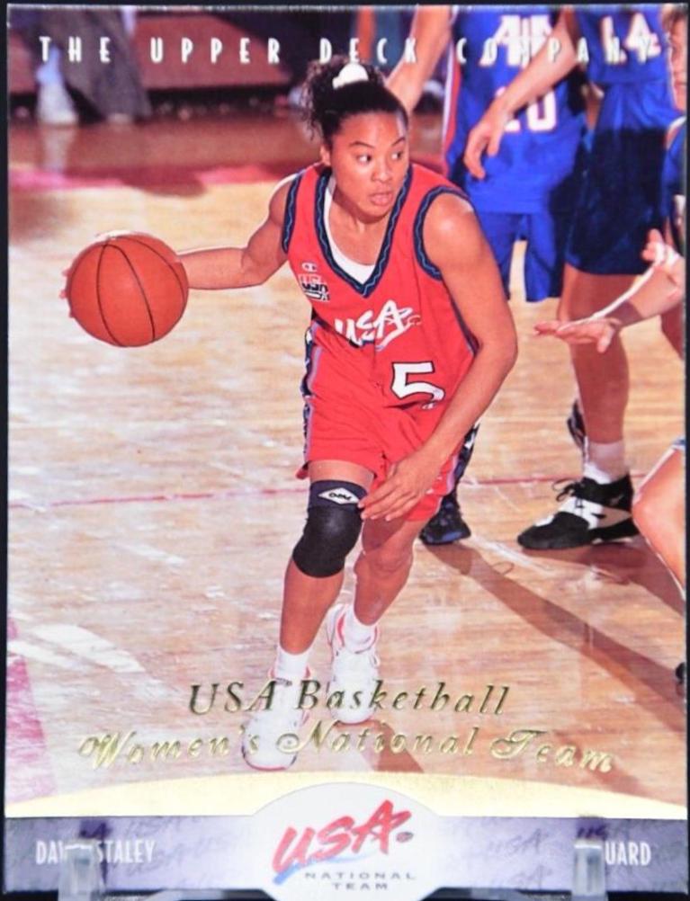 Dawn Staley #69 Basketball Cards 1996 Upper Deck USA