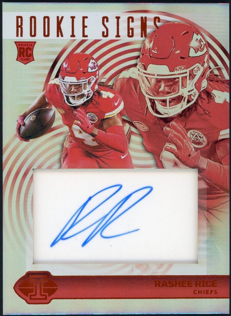 Rashee Rice [Orange] #RS-RRI Prices | 2023 Panini Illusions Rookie ...