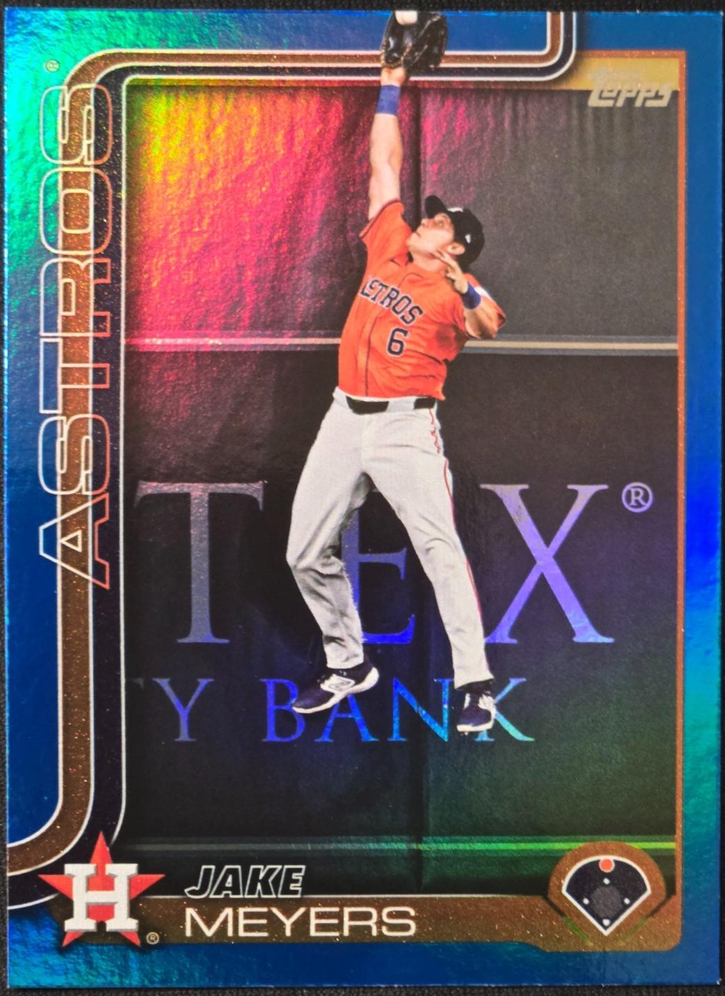 Jake Meyers [Blue Rainbow Foil] #621