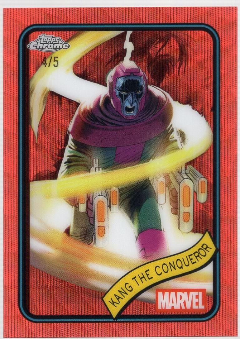 Kang the Conqueror Red Wave Refractor