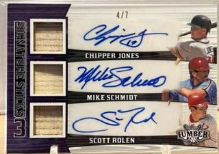Chipper Jones / Mike Schmidt / Scott Rolen
