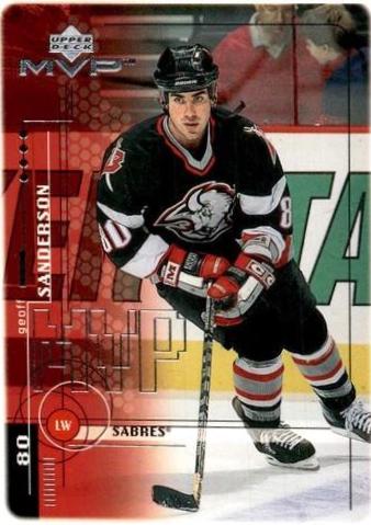 Geoff Sanderson #24 Hockey Cards 1998 Upper Deck MVP