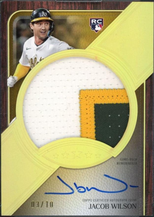 Jacob Wilson #JPA-JWI 2025 Topps Five Star Jumbo Prime Autograph Baseball