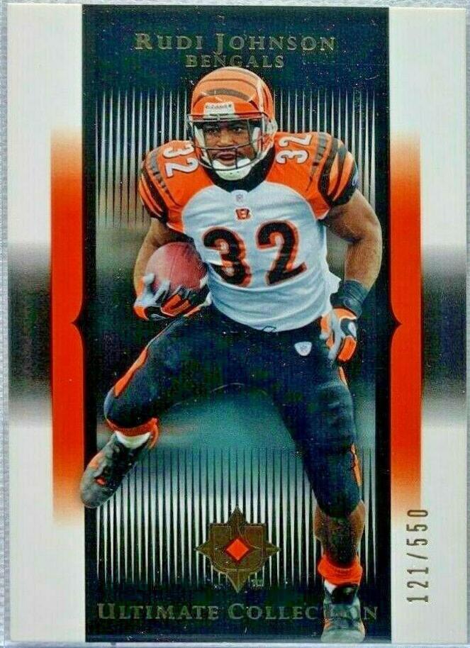 Rudi Johnson #22 Football Cards 2005 Upper Deck Ultimate Collection