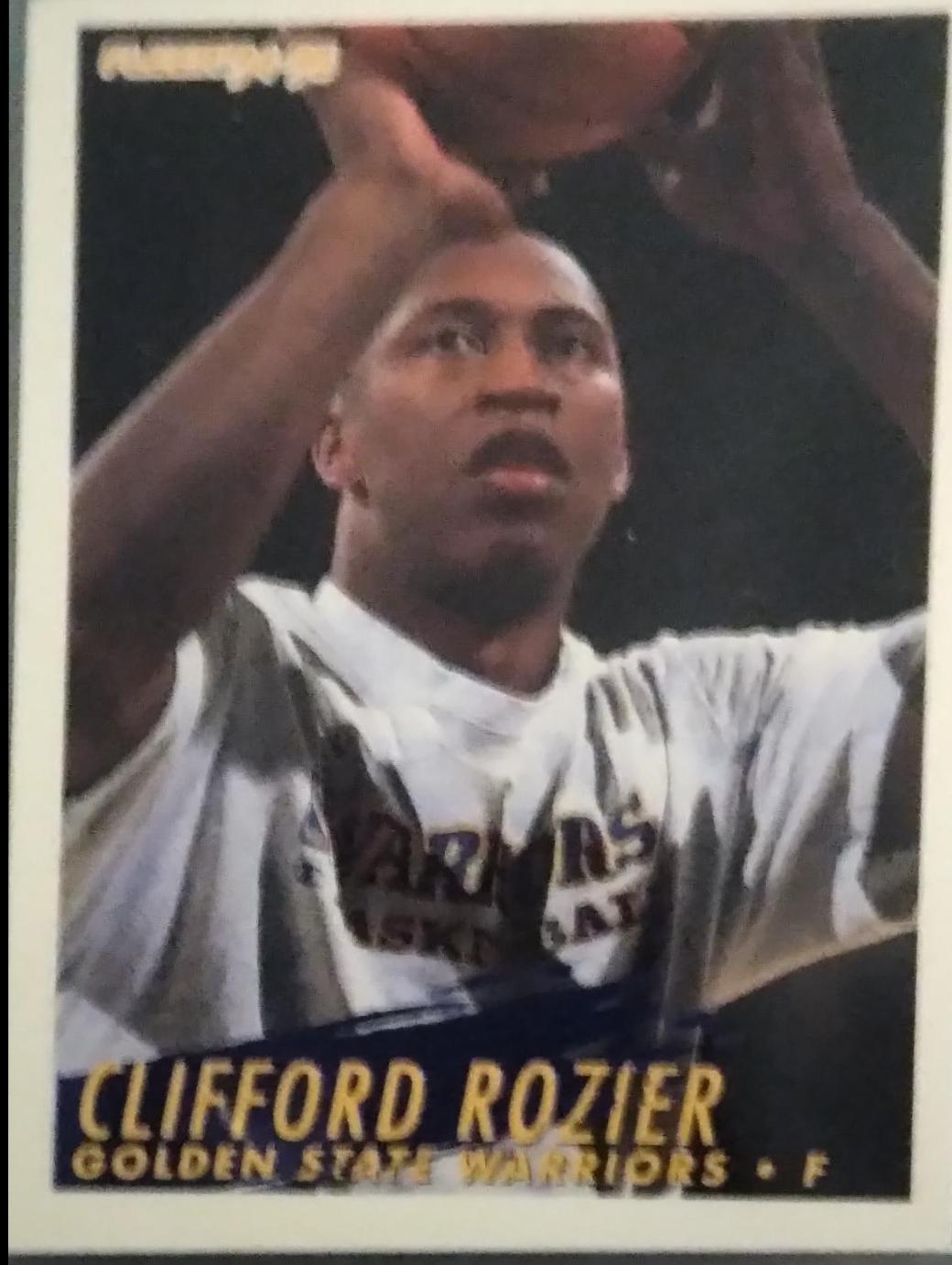 Clifford Rozier #289 Basketball Cards 1994 Fleer