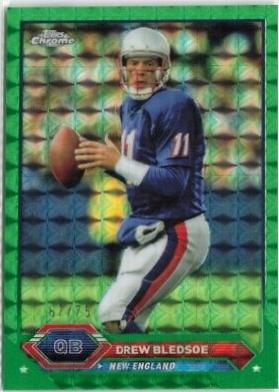 Drew Bledsoe [Green Geometric] #22