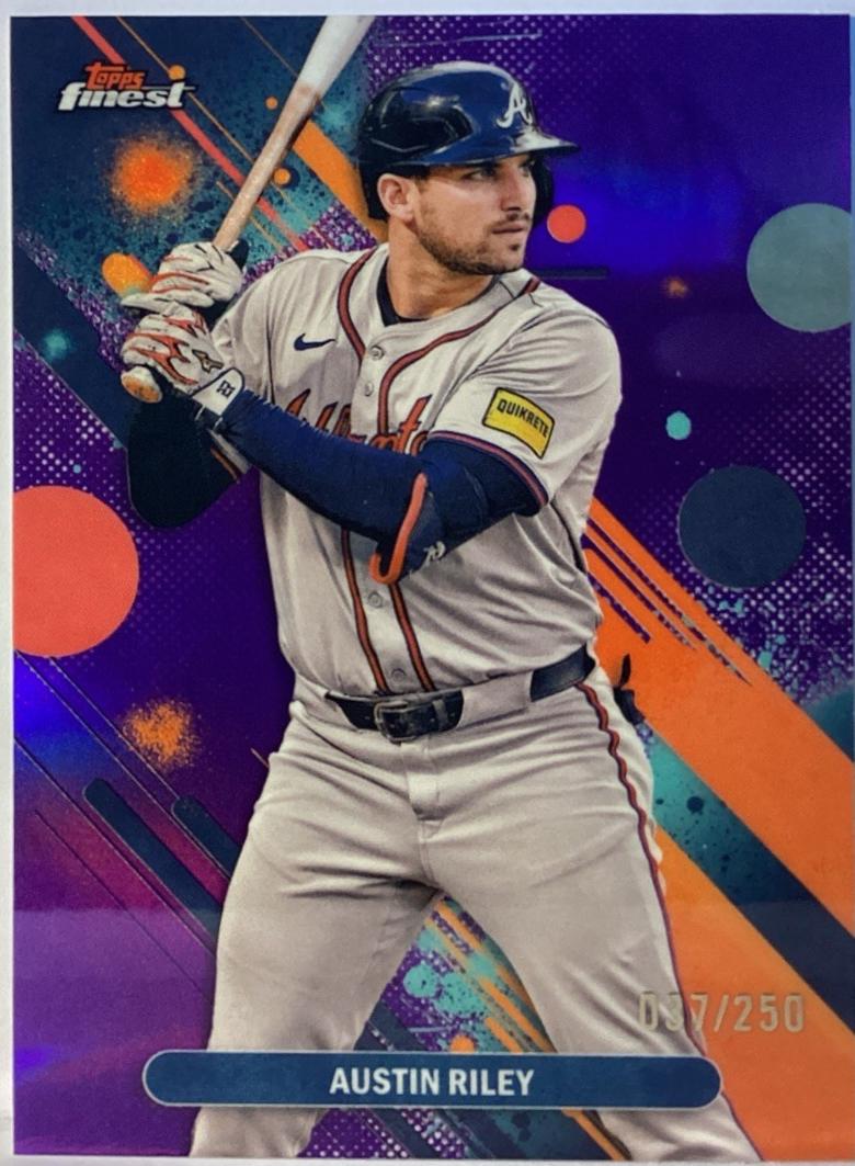 Austin Riley [Purple Refractor] #99