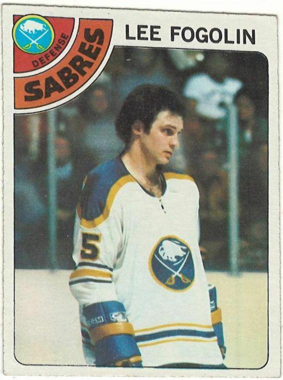 Lee Fogolin #27 Hockey Cards 1978 Topps