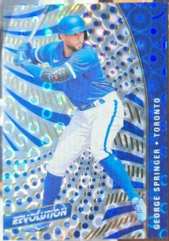 George Springer #1 Baseball Cards 2021 Panini Chronicles Revolution