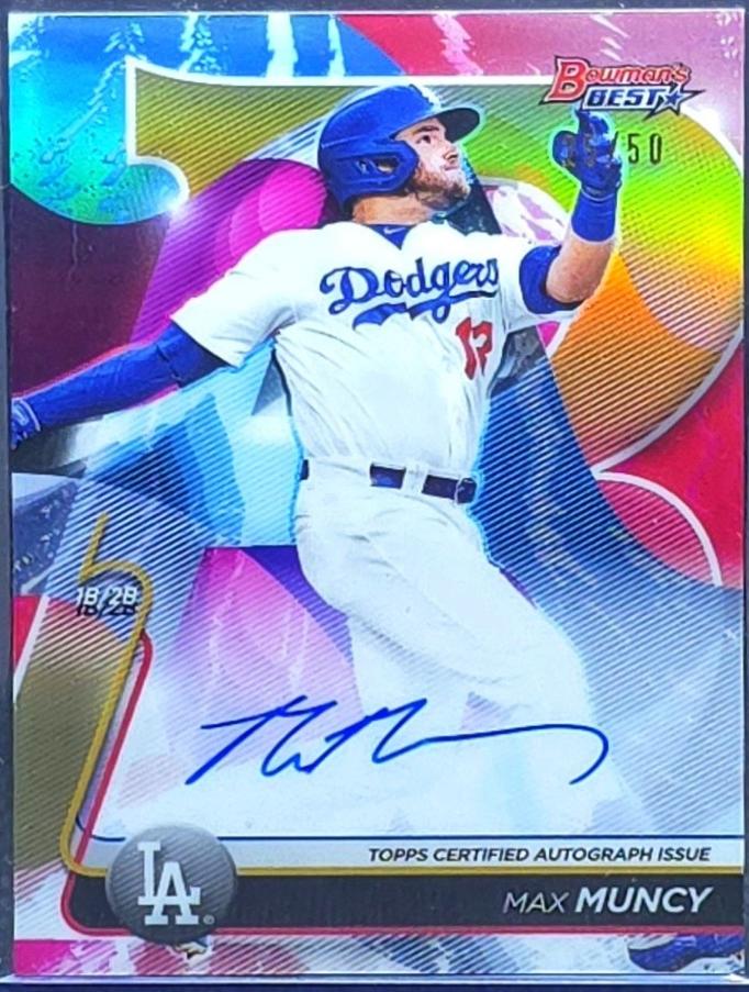 Max Muncy [Gold Refractor] #B20-MM