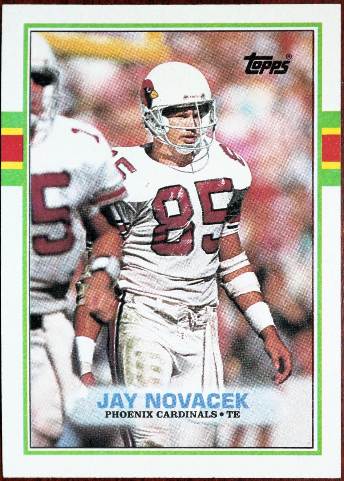 Jay Novacek #282 Football Cards 1989 Topps