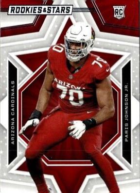 Paris Johnson Jr. #173 Football Cards 2023 Panini Rookies & Stars