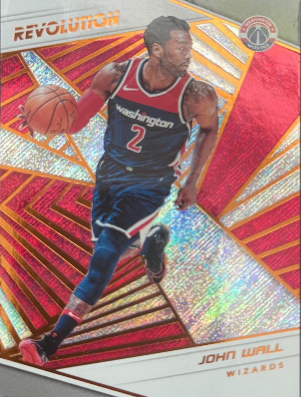 John Wall #69 Basketball Cards 2018 Panini Revolution