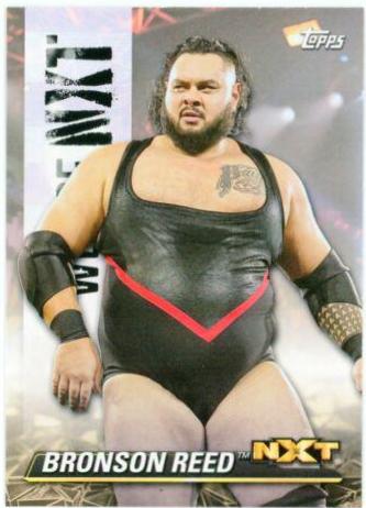 Bronson Reed #NXT-6 Wrestling Cards 2021 Topps WWE We Are NXT