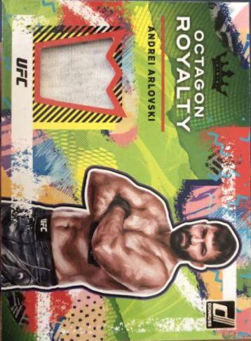 Andrei Arlovski #OR-AAL Ufc Cards 2022 Panini Donruss UFC Octagon Royalty