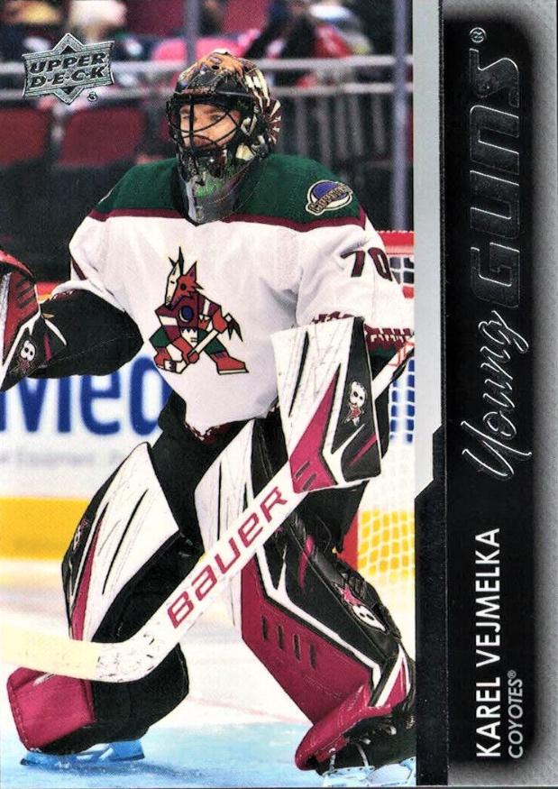 Karel Vejmelka #458 Hockey Cards 2021 Upper Deck