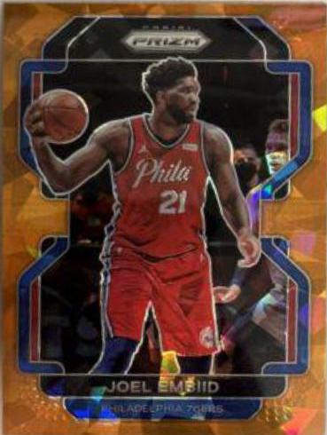Joel Embiid [Orange Ice Prizm] #176 Prices | 2021 Panini Prizm