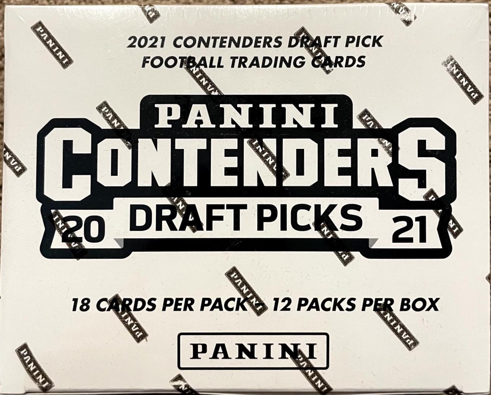 Retail Box Football Cards 2021 Panini Contenders