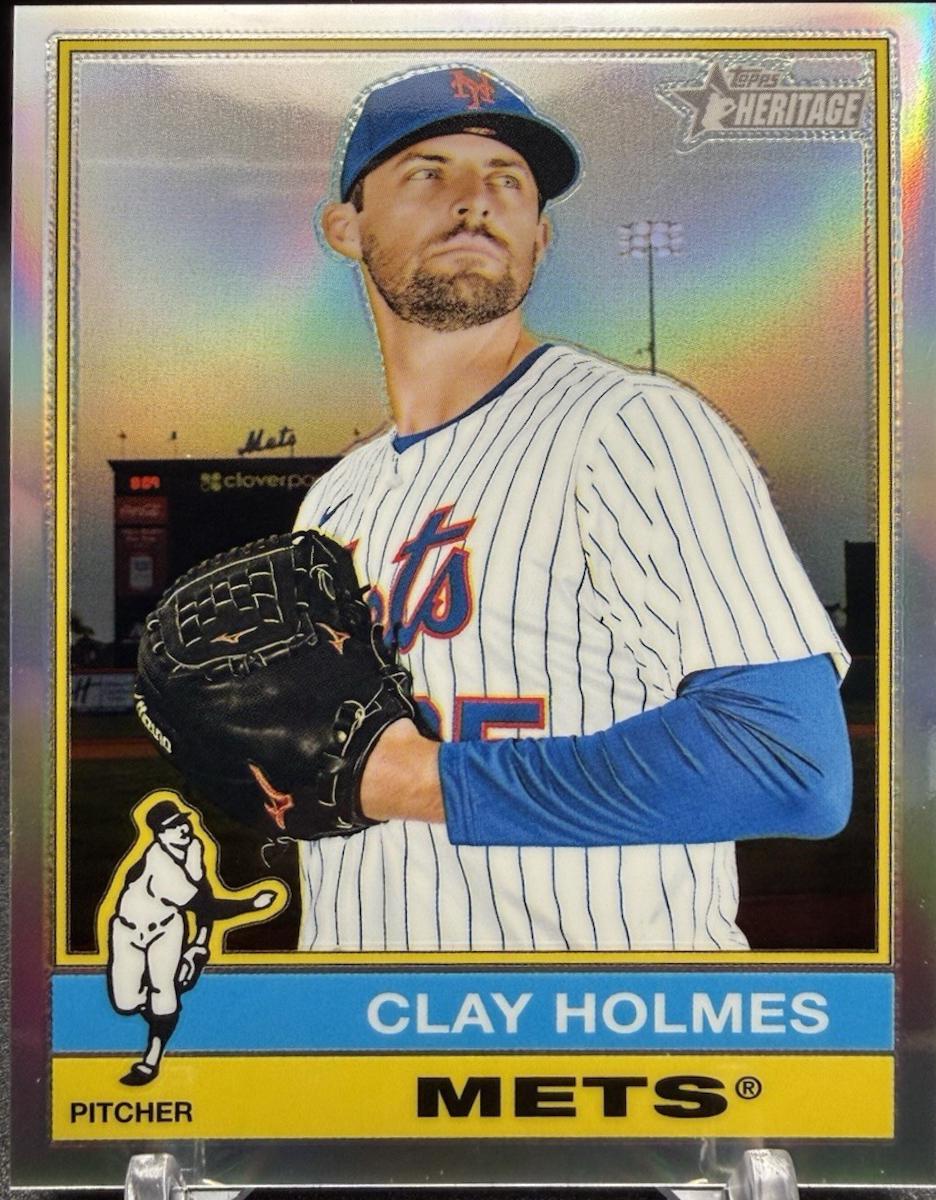 Clay Holmes [Refractor Chrome] #553