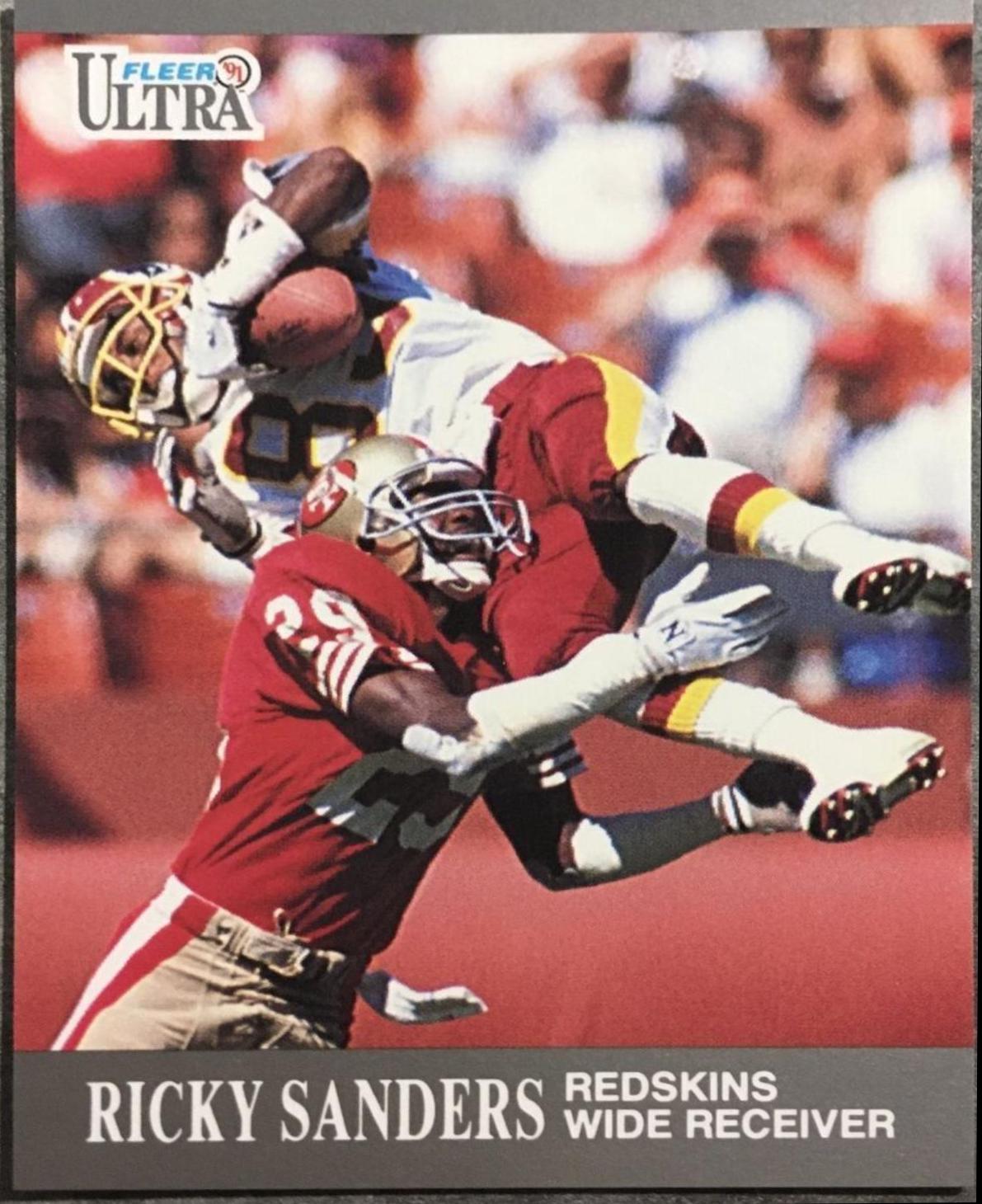 Ricky Sanders #277 Football Cards 1991 Ultra