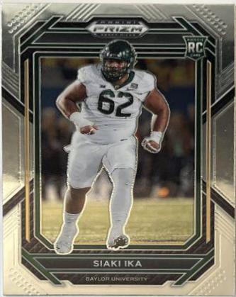 Siaki Ika #184 Football Cards 2023 Panini Prizm Draft Picks
