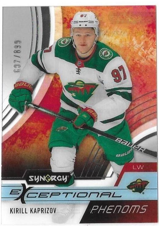 Kirill Kaprizov #EP-KK Hockey Cards 2021 Upper Deck Synergy Exceptional Phenoms