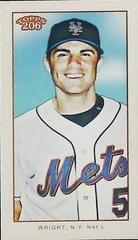 David Wright #171 Baseball Cards 2009 Topps T206 Prices