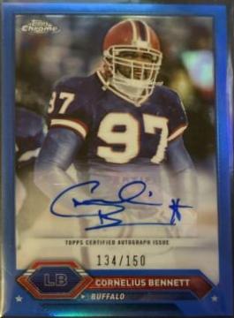 Cornelius Bennett [Blue Refractor] #TCA-CB
