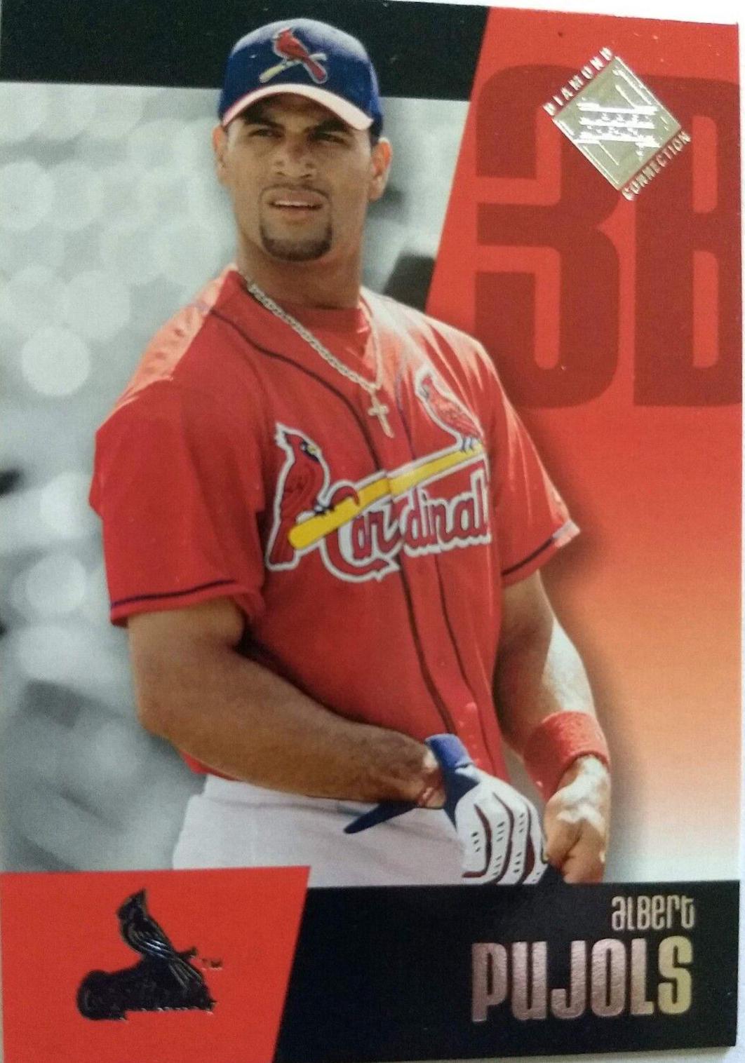 Albert Pujols #52 Baseball Cards 2002 Upper Deck Diamond Connection