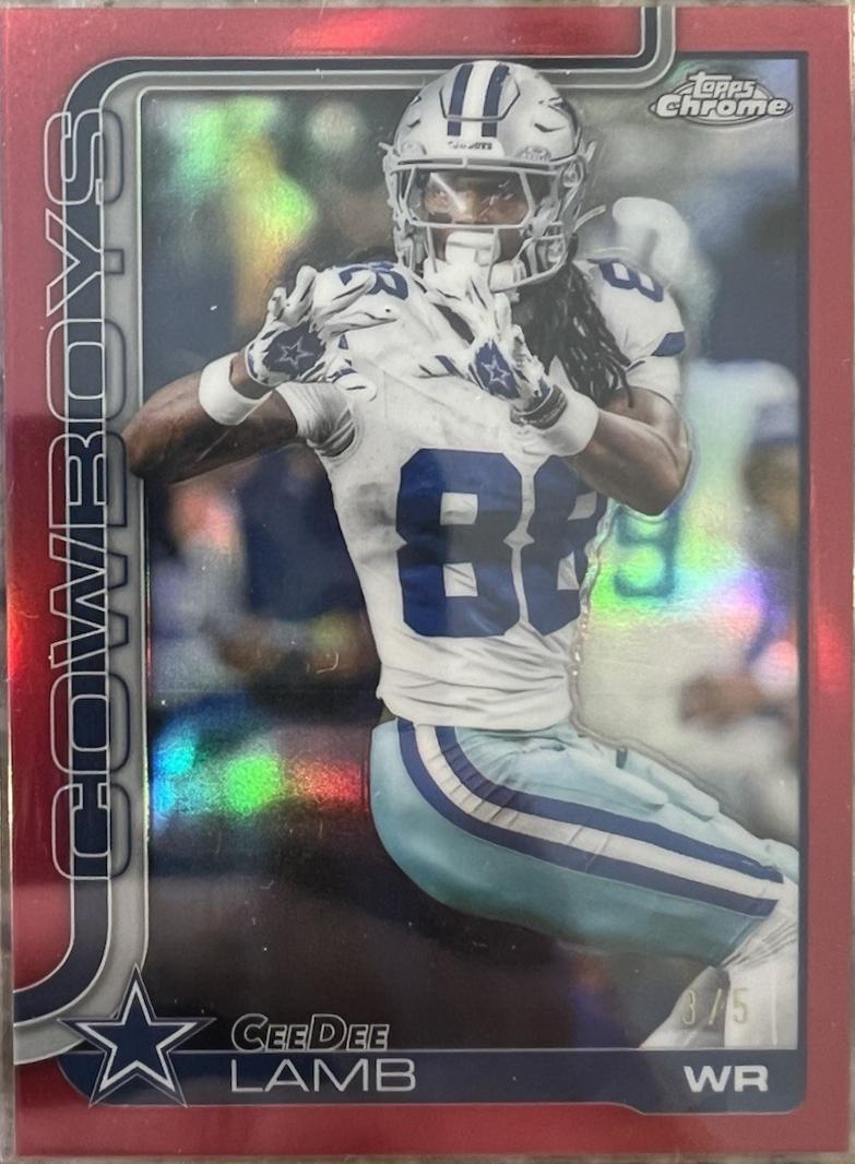 CeeDee Lamb [Red Refractor] #76