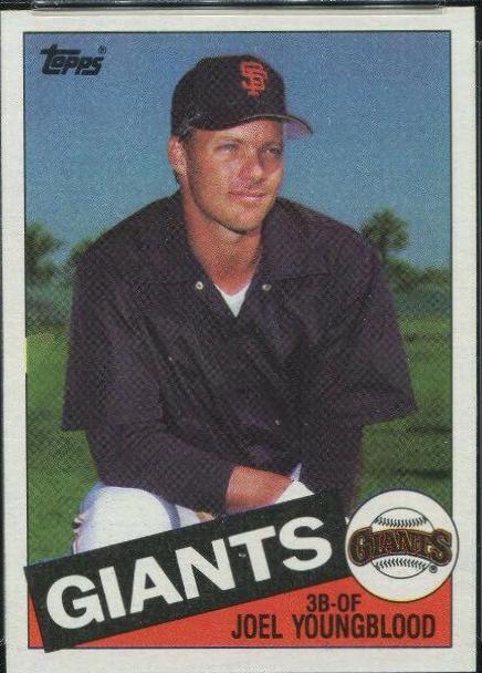 Joel Youngblood #567 Baseball Cards 1985 Topps