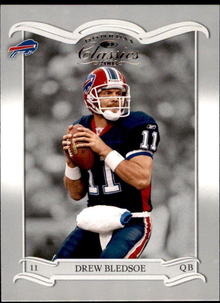 Drew Bledsoe #10 Football Cards 2003 Panini Donruss Classics