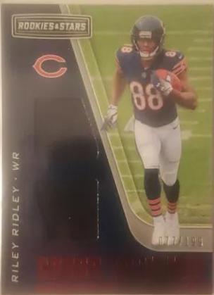 Riley Ridley #CT-RR Football Cards 2019 Panini Rookies & Stars Cross Training Relics