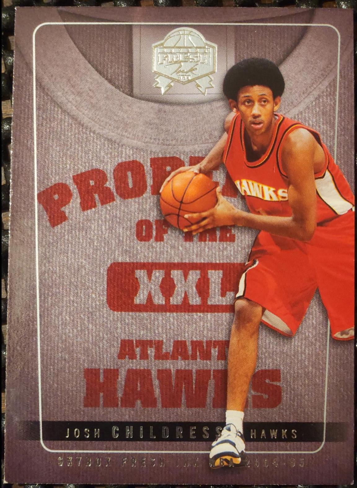 Josh Childress #PO-1 Basketball Cards 2004 Skybox Fresh Ink Property of