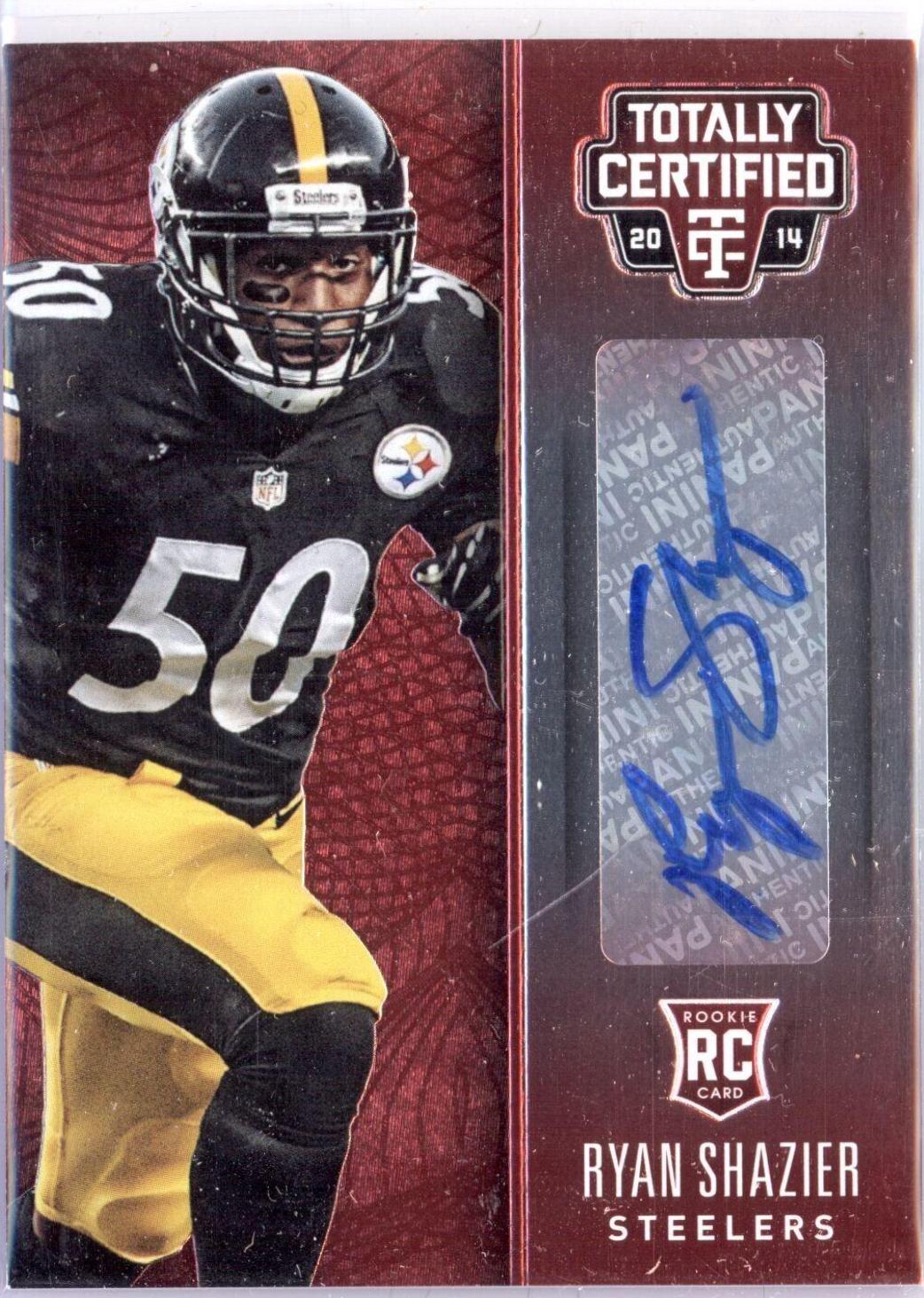 Ryan Shazier [Autograph Platinum Red] #143