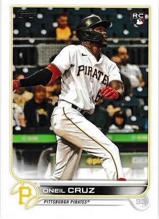 Oneil Cruz #537 Baseball Cards 2022 Topps