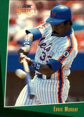 Eddie Murray #29 Baseball Cards 1993 Score Select