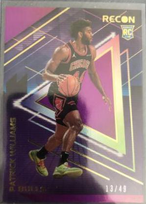 Patrick Williams #100 Basketball Cards 2020 Panini Recon