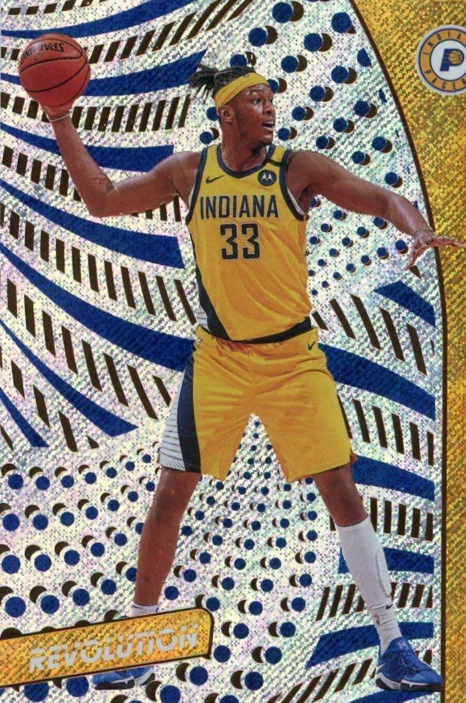 Myles Turner #91 Basketball Cards 2020 Panini Revolution